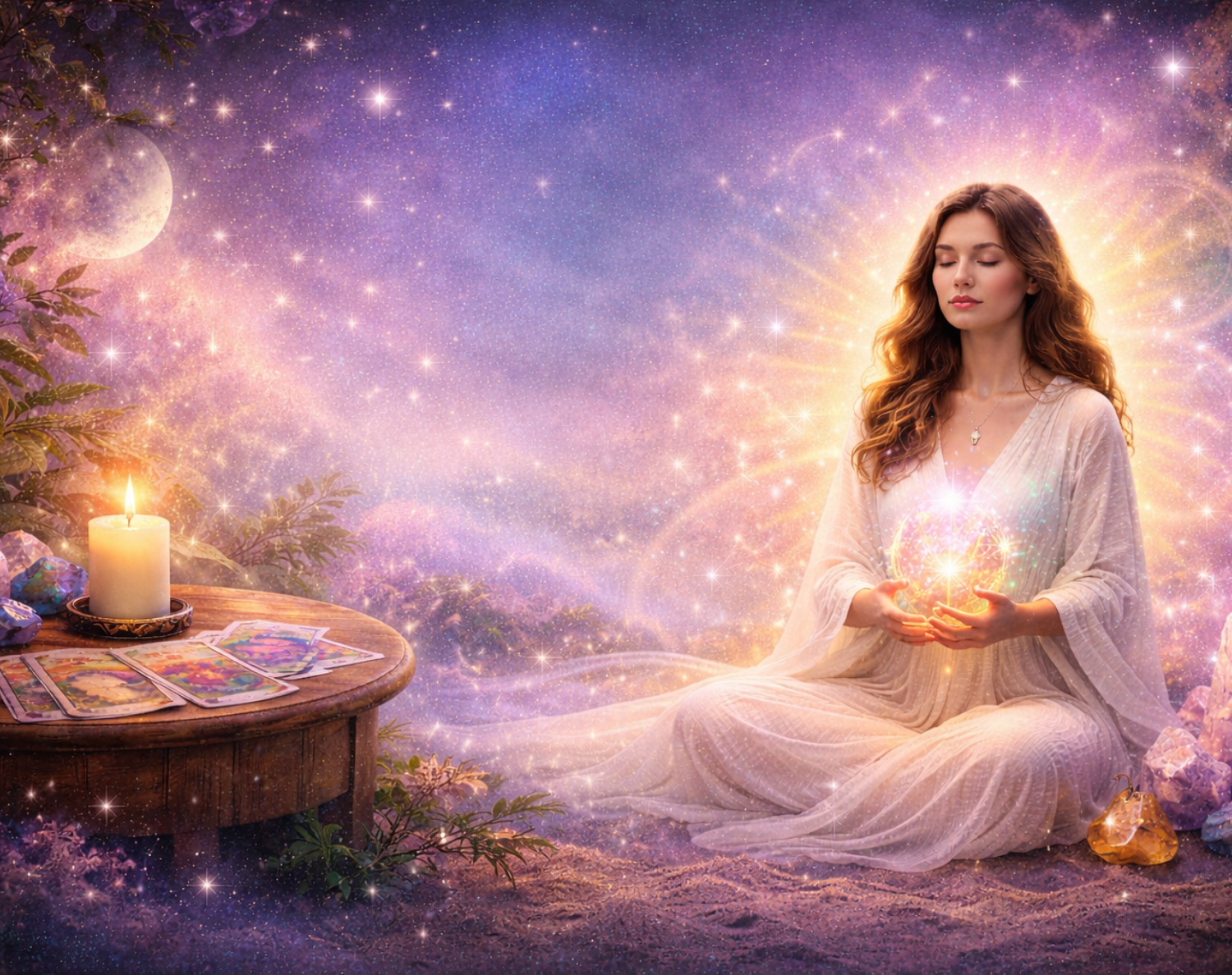 1 Hour Psychic Reading & Energetic Healing Session (Hybrid Available)